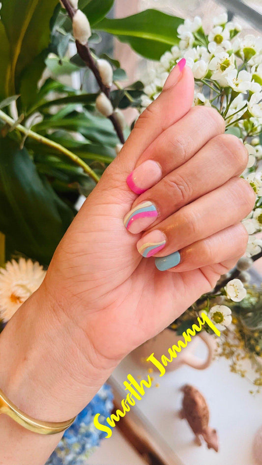 COTTON CANDY NAILS